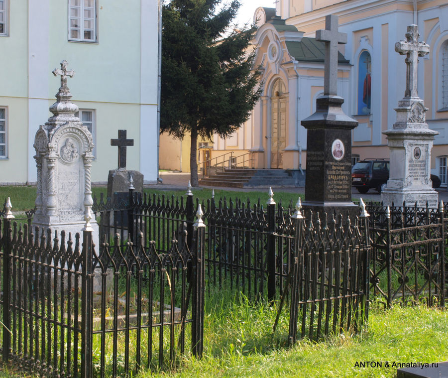 Кладбище у собора. Луцк, Украина