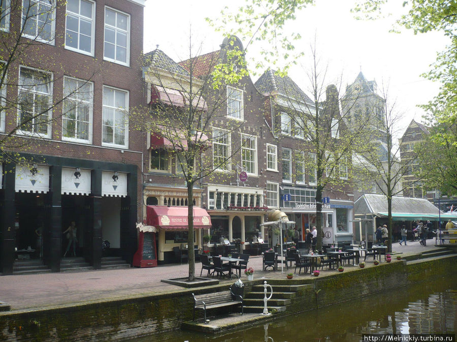 Прогулка по городу Делфт Делфт, Нидерланды