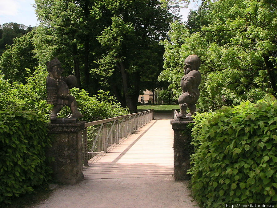Сад Мирабельгартен Зальцбург, Австрия