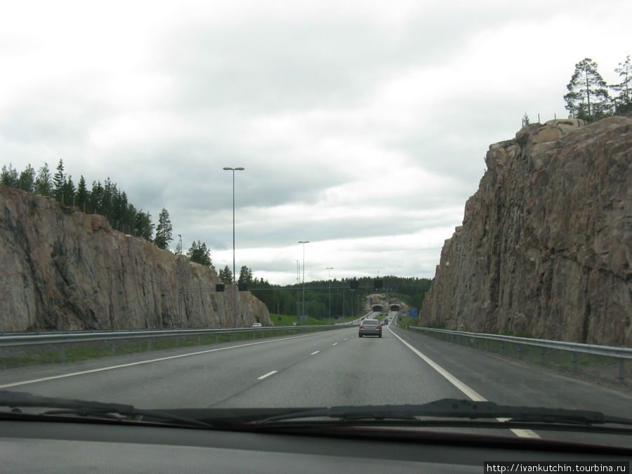 Снова Норвегия. 1 день - Граница без замков Наантали, Финляндия