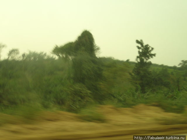 Дорога на вип басе Кумаси, Гана