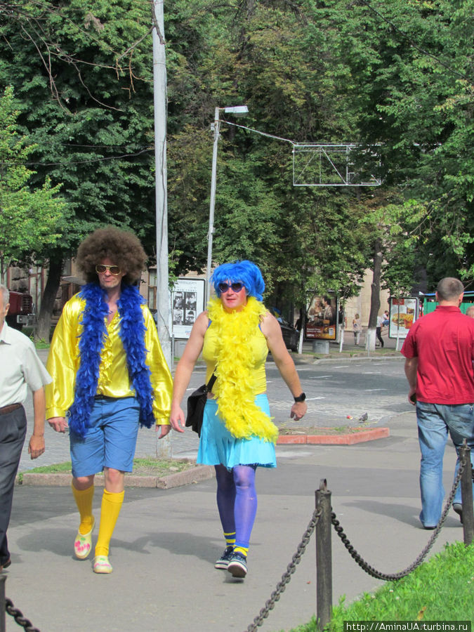 В Киеве ЕВРО 2012. Шведы в городе! Киев, Украина