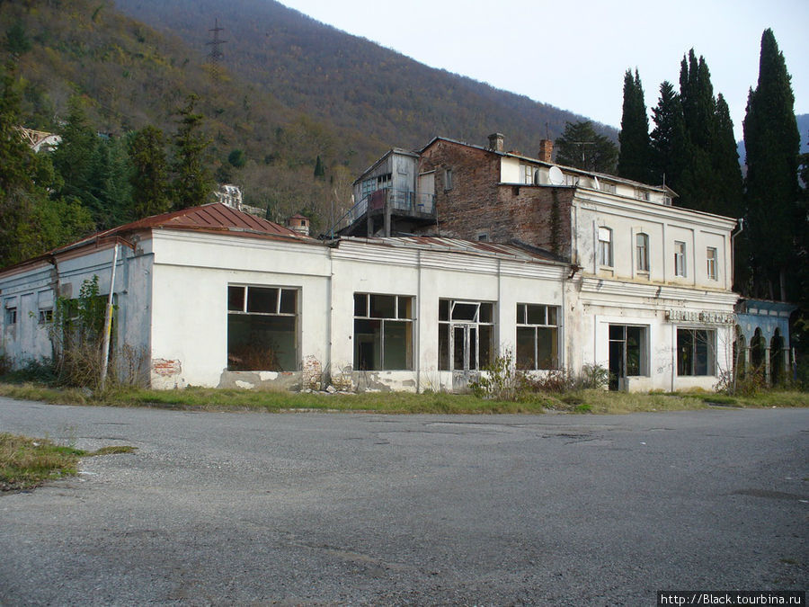 Бывший ресторан «Гагра» Гагра, Абхазия