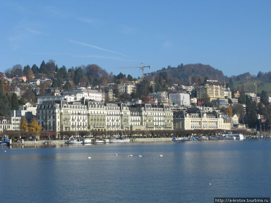 Городок Люцерн — серединка Швейцарии Люцерн, Швейцария