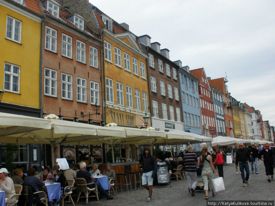 Красота архитектуры Копенгаген, Дания