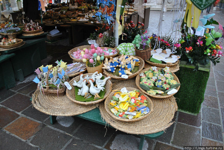 Пасхальный рынок в Зальцбурге Вена, Австрия
