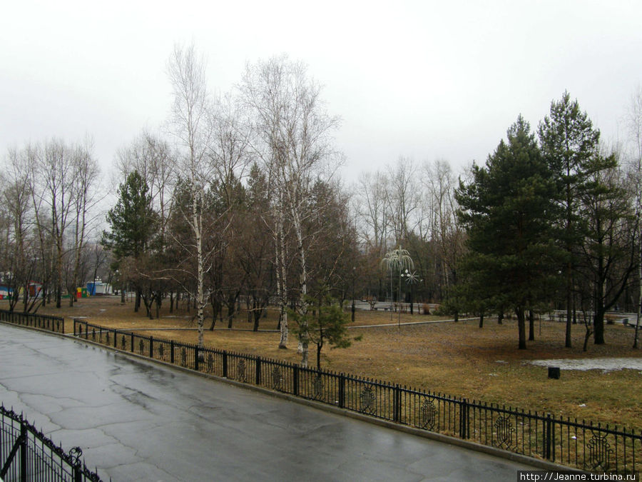 Я очень люблю этот тихий городской уголок — Парк Динамо Хабаровск, Россия