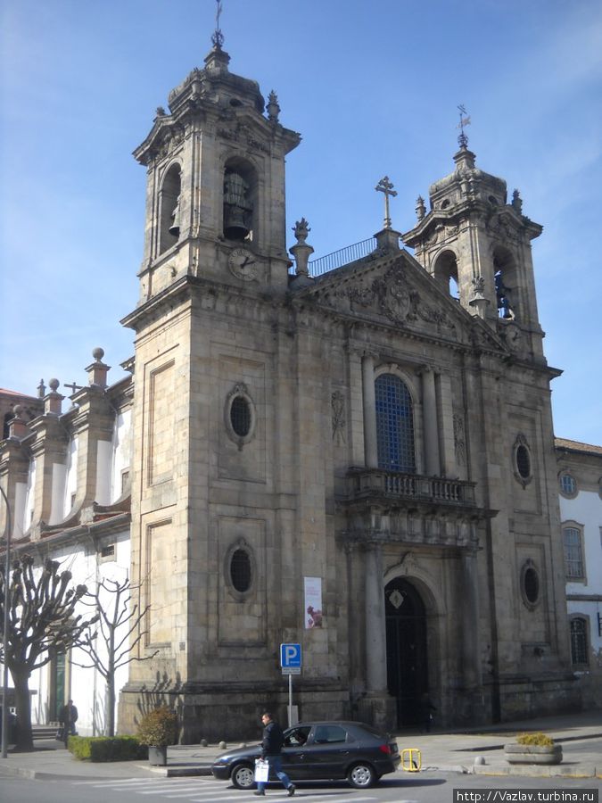 Фрагмент церковного комплекса Брага, Португалия