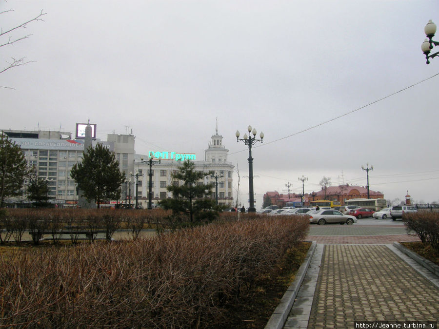 Комсомольская площадь... Хабаровск, Россия