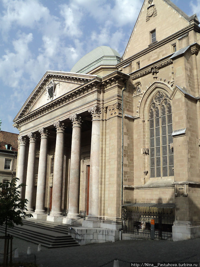 Собор Святого Петра — торжество протестанства.  Женева Женева, Швейцария