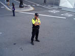 каталонский полицейский на страже
