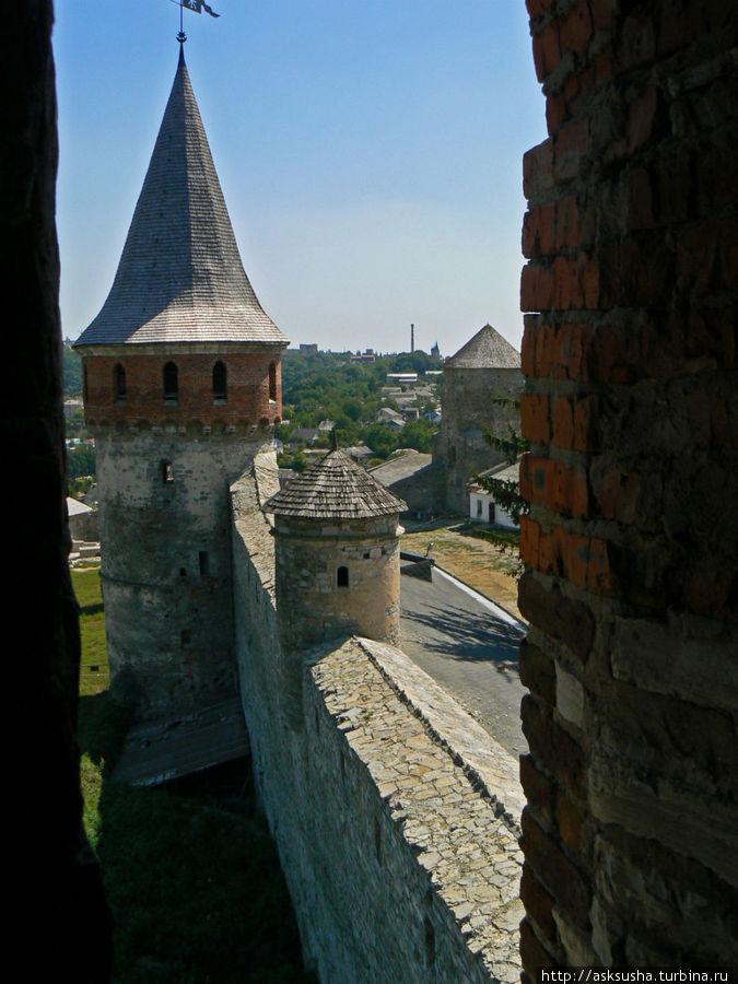 Комендантская и Лянцкоронская башни Каменец-Подольский, Украина