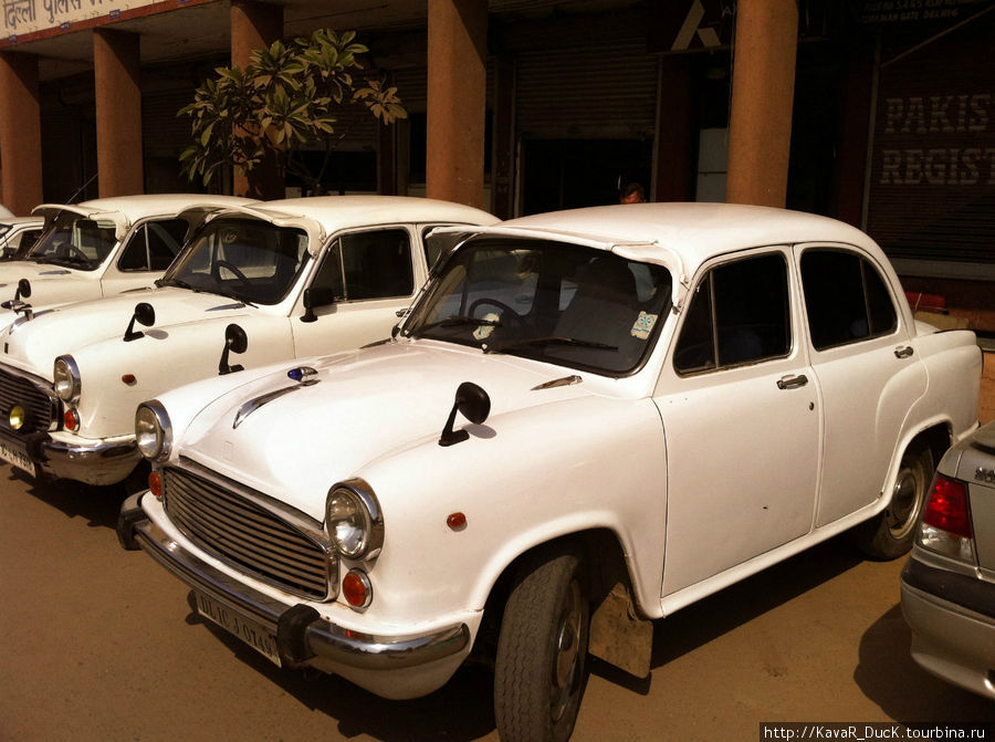 Ретро авто в Нью-Дели Дели, Индия