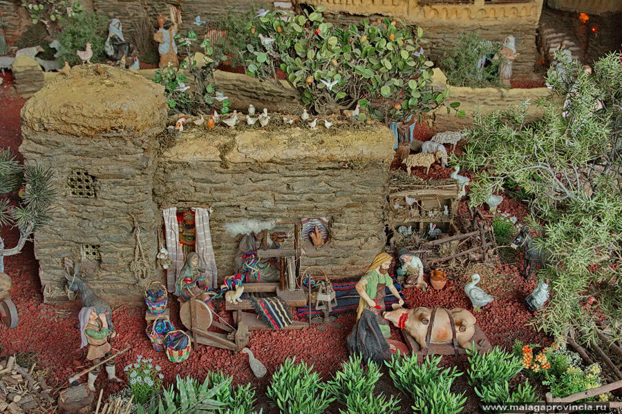 Рождество Христово по версии жителей окраины Малаги Малага, Испания