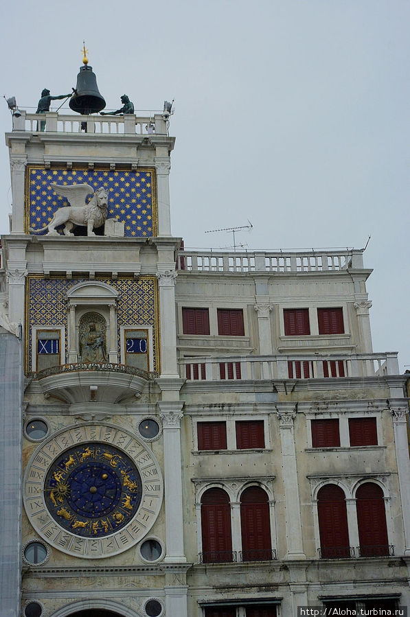 На Часовой башне. Венеция, Италия