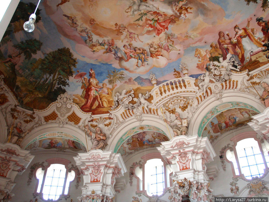 Самая красивая в мире деревенская церковь Штайнхаузен, Германия