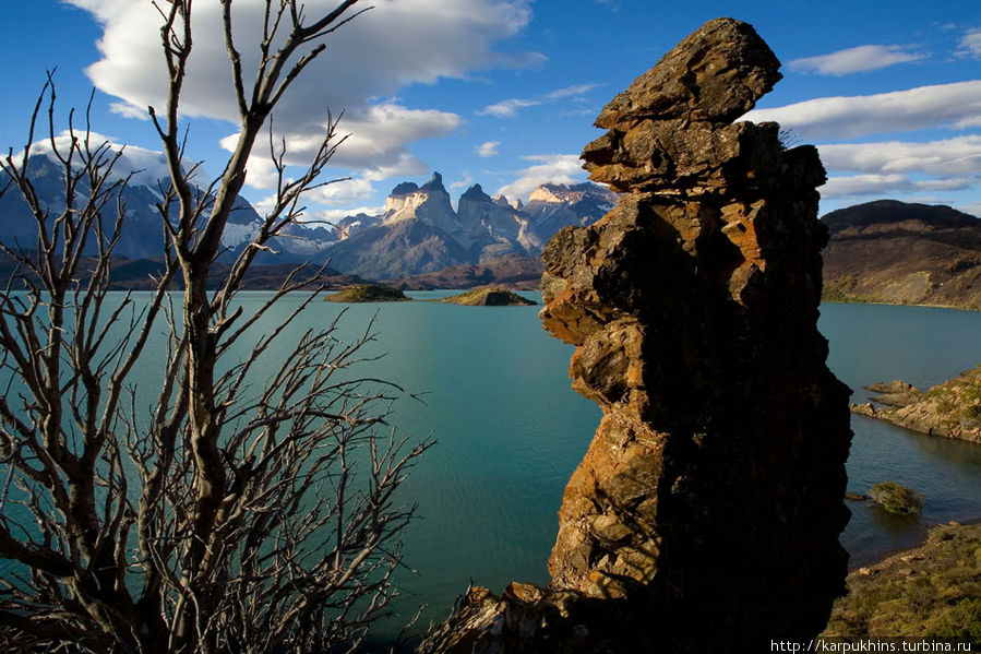 Патагония. Фотографируем Куэрнос с озера Пеое. День третий Национальный парк Торрес-дель-Пайне, Чили