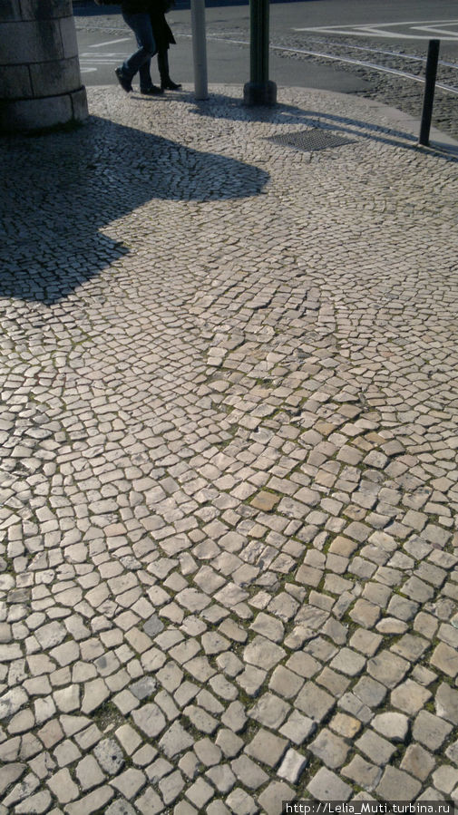 дорожная мозаика... Лиссабон, Португалия
