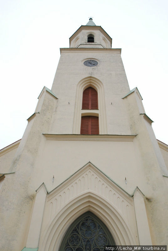 Лютеранская церковь Св. Екатерины в Кулдиге Кулдига, Латвия
