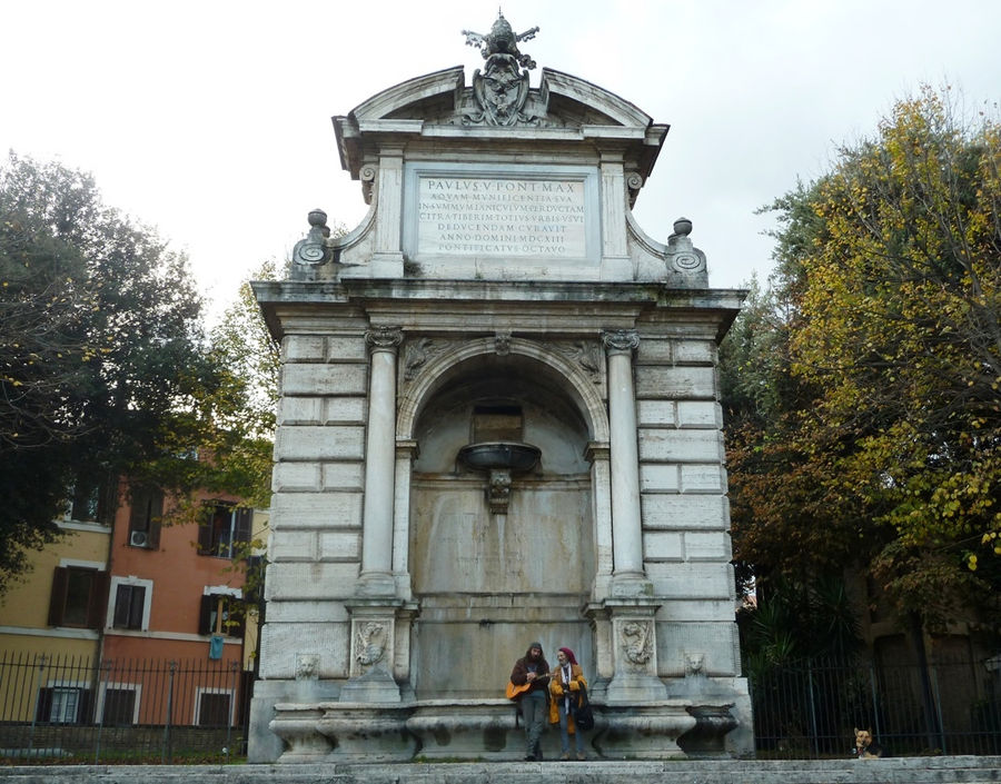Piazza Trilussa Рим, Италия