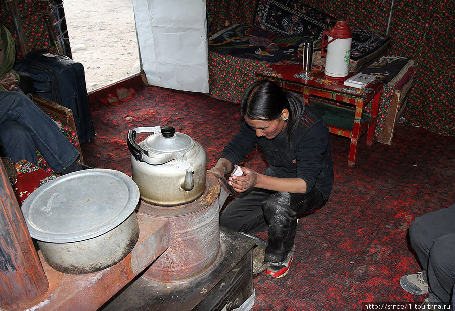 21. Печка и приготовление ужина Тибет, Китай