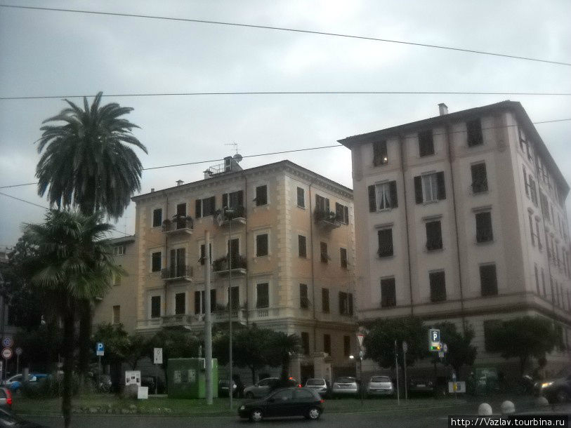 Характерные здания Ла-Специа, Италия