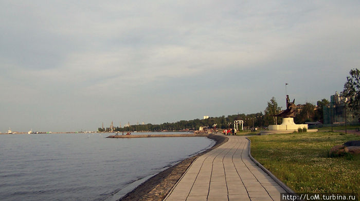 Прогулка по набережной Петрозаводска Петрозаводск, Россия