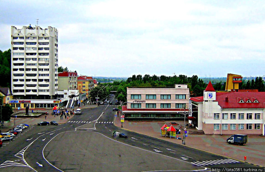 Город на холмах Мозырь, Беларусь