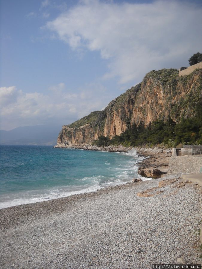 Пляж Нафплио, Греция