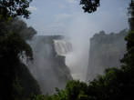 Извольте ознакомиться: водопад Виктория, вид в профиль