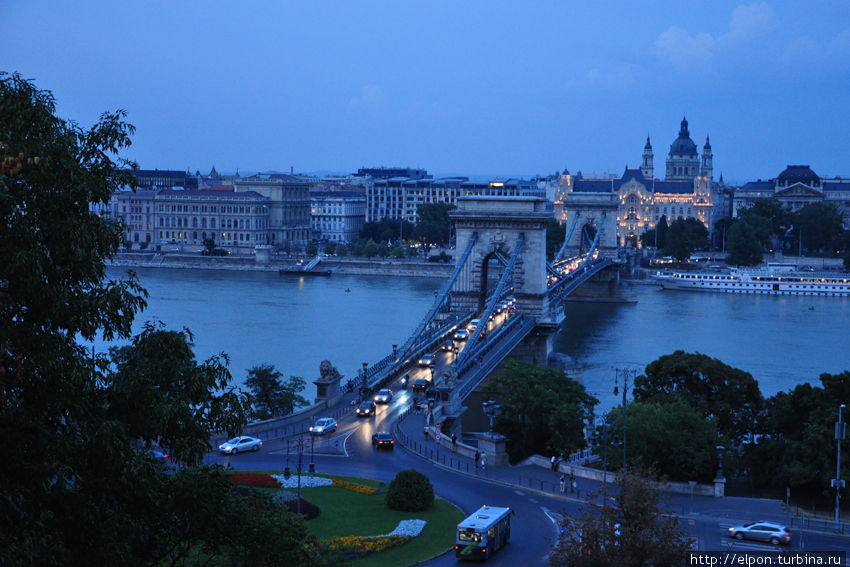 Львиный (Цепной) мост Будапешт, Венгрия