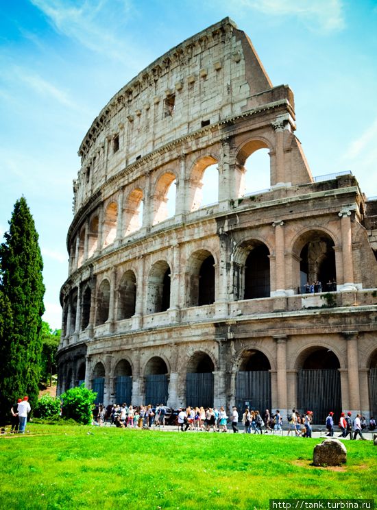 Римский Колизей Рим, Италия