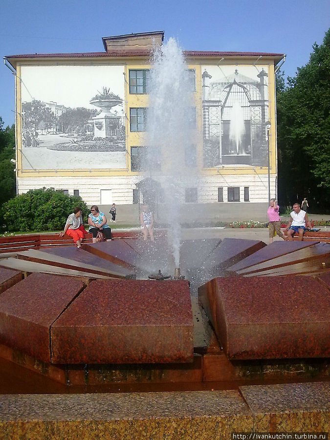 Пресловутый Муравьевский фонтан Старая Русса, Россия