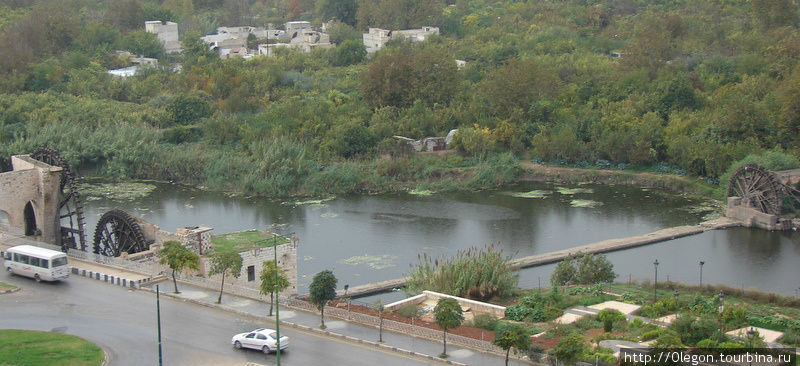 Водяные колёса на реке Оронт Хама, Сирия