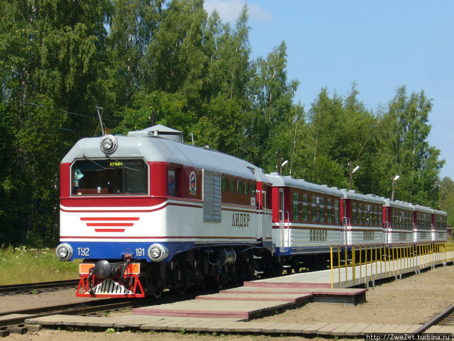 Детская железная дорога в Озерках Санкт-Петербург, Россия
