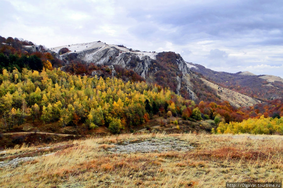 Заснеженные Юркины скалы Алушта, Россия