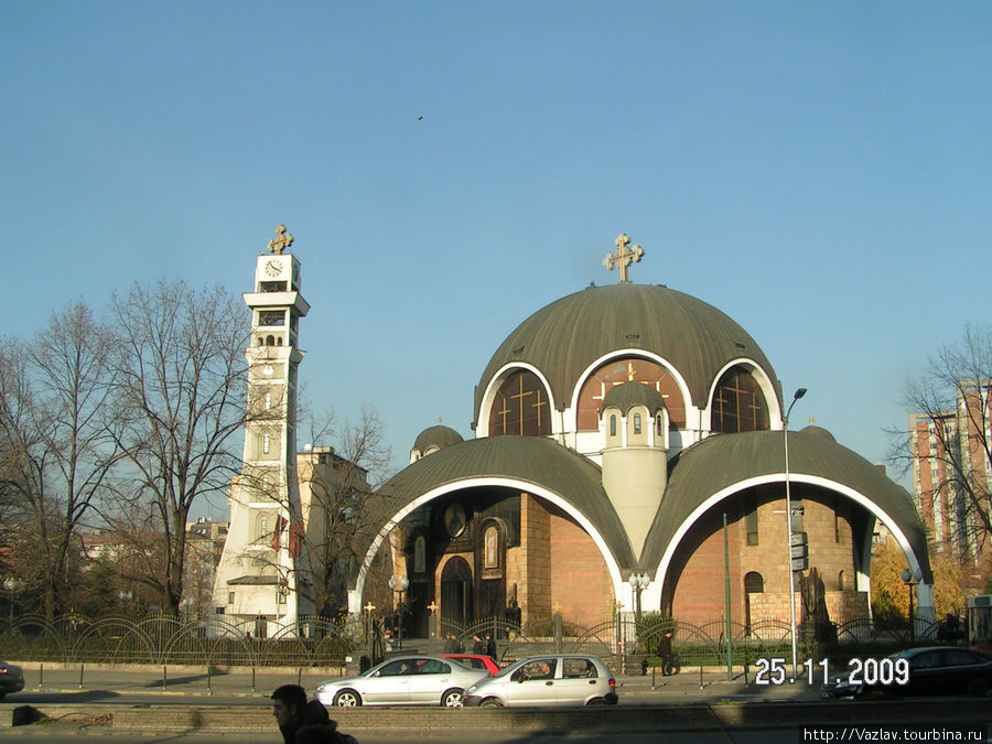 Лучший вид на собор Скопье, Северная Македония