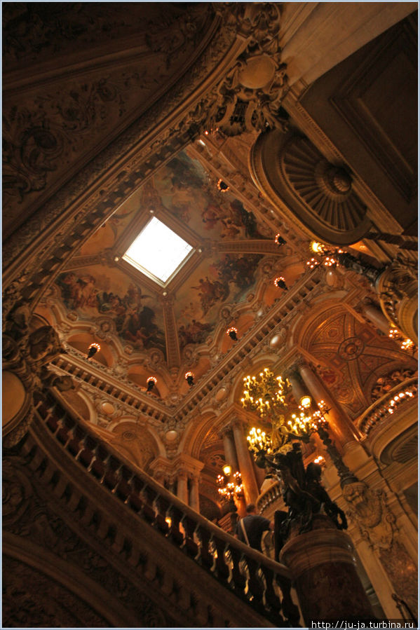 Дорого-богато) Интерьеры Grand-Opera. Париж, Франция
