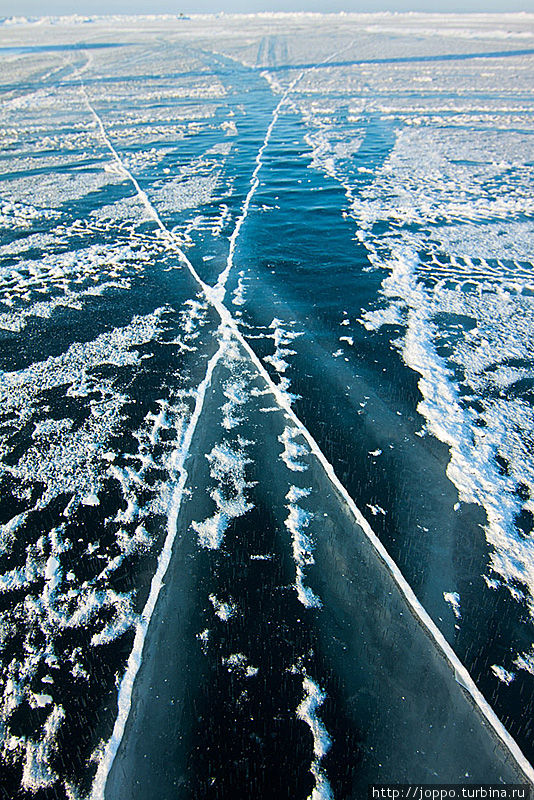 Байкал зимой озеро Байкал, Россия