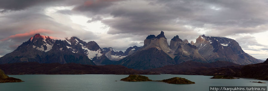 Патагония. Фотографируем Куэрнос с озера Пеое. День второй Национальный парк Торрес-дель-Пайне, Чили