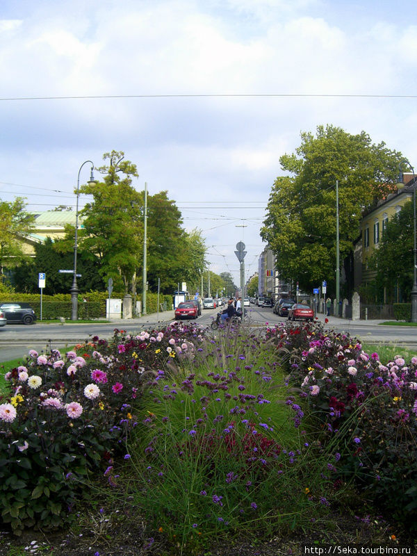 На площади Мюнхен, Германия