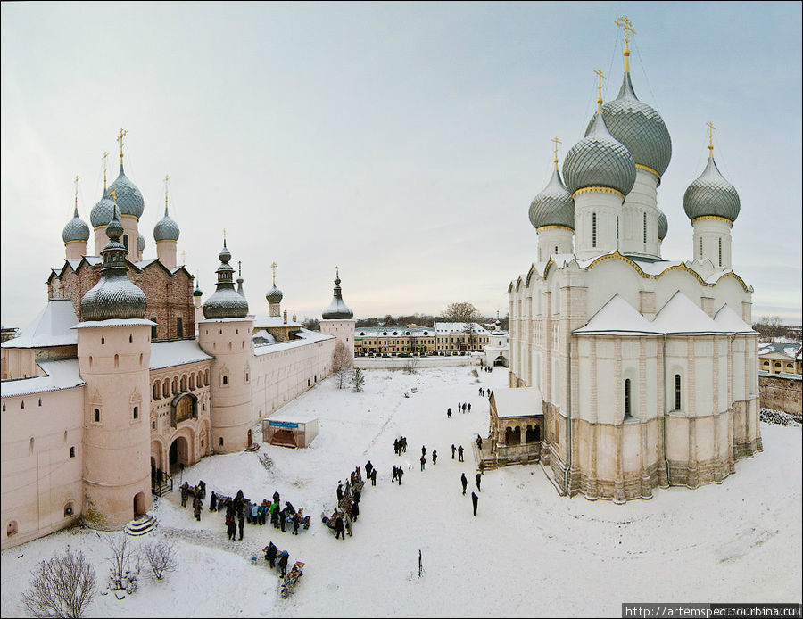 Панорамный вид Ростов, Россия