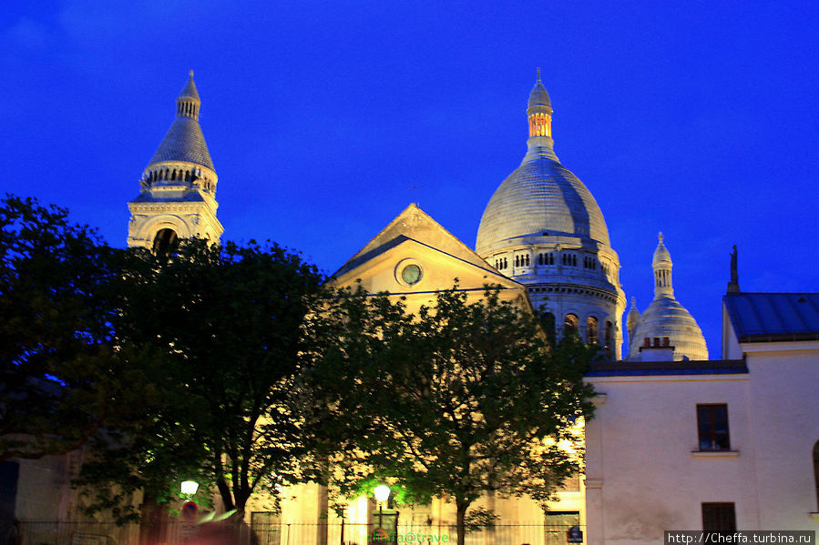 Базилика Сакре-кёр, мне в Париже она понравилась вообще более всего. Париж, Франция