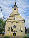 Костёл Святого духа, построенній в 1701-1702 годах и расположенній на ul. Armii Krajowej