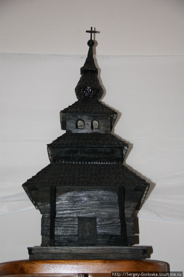 Музей макетов деревянных церквей Межгорье, Украина Музей макетов деревянных церквей Межгорье, Украина