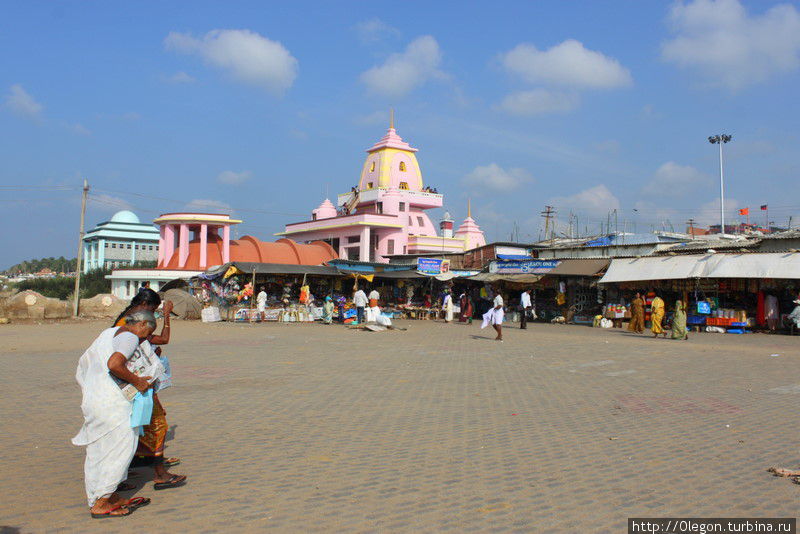 Каньякумари- одно из самых популярных туристических мест Южной Индии Каньякумари, Индия