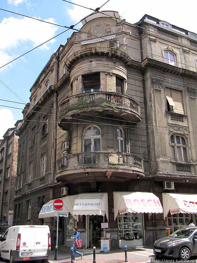 Блеск и нищета белградских фасадов Белград, Сербия