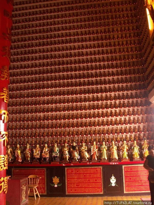 Все эти статуэтки подношения верующих Ша-Тин, Гонконг