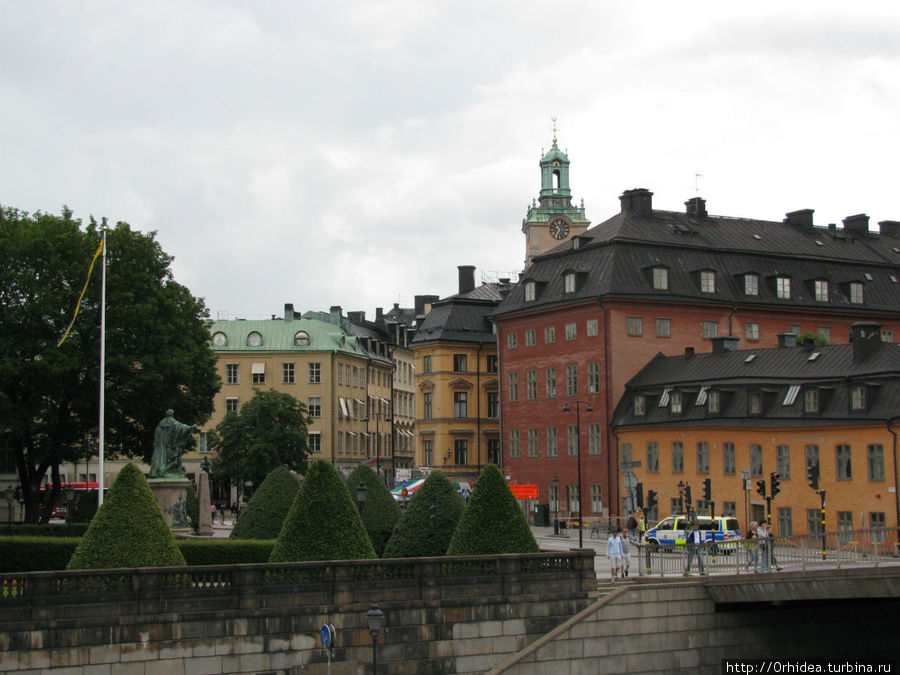 Стокгольм. Пешком от вокзала к Королевскому дворцу Стокгольм, Швеция