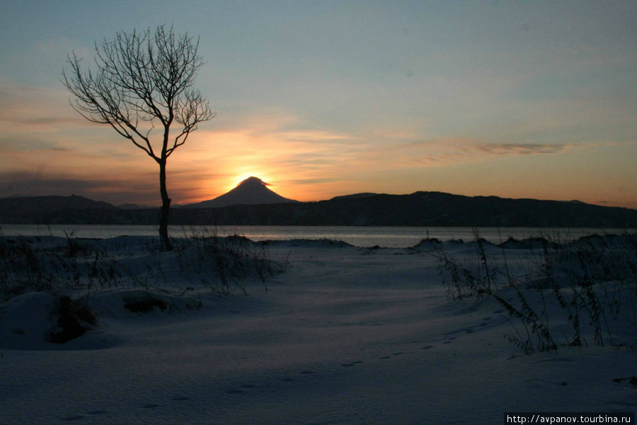 Зима на Камчатке Петропавловск-Камчатский, Россия